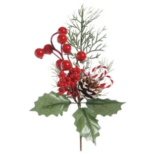 ENF.CROMUS 1069431 PONSETIA  FRUTAS 30CM