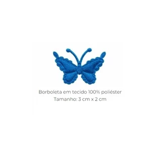 APLICACAO CAROL ART 1635 BORBOLETA C/25