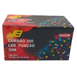 LAMP  2933 300LED 8F COL FV P.AG BIV 30M