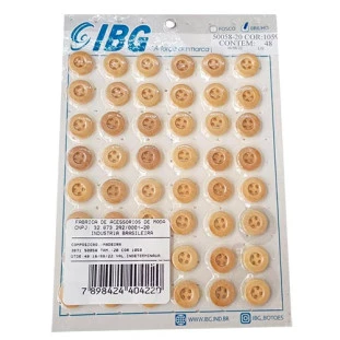 BOTAO IBG 50058-20 MADEIRA C/48