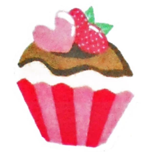 ETIQ.NAJAR BORD.TERMO. 87760 CUPCAKE C/6