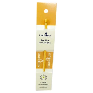 AGULHA PINGOUIN CRO BAMBOO 4,5MM 15CM
