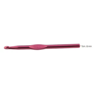 AGULHA LULITEX CROCHET AL 8,0 MM C/12