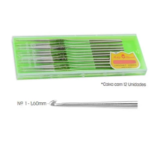 AGULHA TULIP N  1 CROCHE C/12