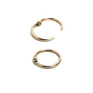 ARGOLA NAXAN ARTICULADA 19MM OURO C/10