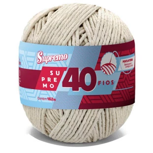 BARBANTE SUPREMO 40 FIOS C/162M