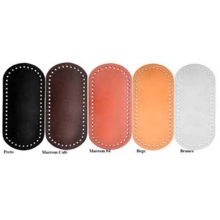 BASE ROMA RO151501 BOLSA COURO OVAL25X12