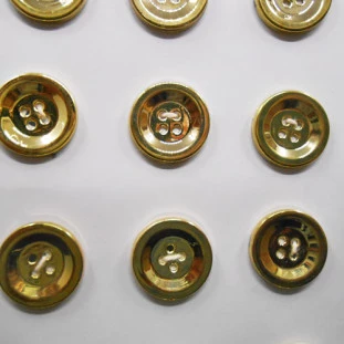 BOTAO KR 6157/32 ABS DOURADO C/12