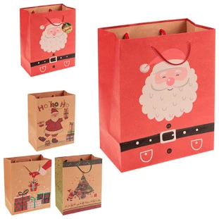 SACOLA ART NATAL 18X23X8 PEQ ZC061