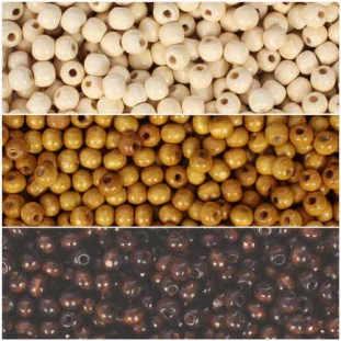 CONTAS MADEIRA LULI 10MM 100G