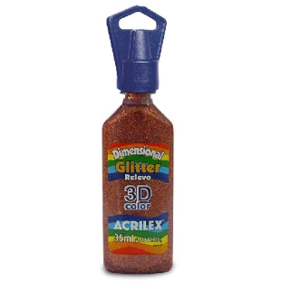 DIMENSIONAL GLITER ACRILEX 12212  6X35ML