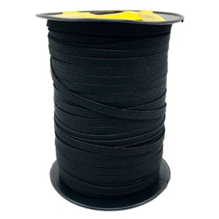 ELASTICO TEKLA CONDE PRETO 4,5 MM C/100M