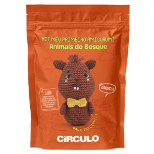 KIT CIRCULO AMIGURUMI A BOSQUE 2 ESQUILO