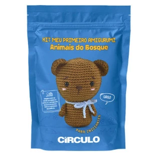 KIT CIRCULO AMIGURUMI A BOSQUE 5 URSO