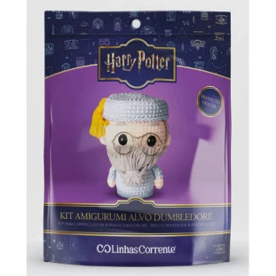 KIT CORRENTE AMIGURUMI H.P.DUMBLEDORE