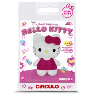 KIT CIRCULO AMIGURUMI HELLO KITTY2 J.RS
