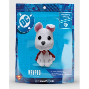 KIT CORRENTE AMIGURUMI DC KRIPTO