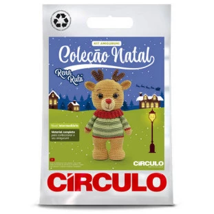 KIT CIRCULO AMIGURUMI NATAL25 2 URSO