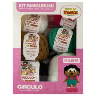 KIT CIRCULO AMIGURUMI T.M.4 MILENA
