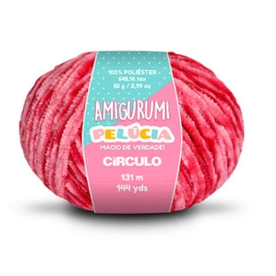 LINHA CIRCULO AMIGURUMI PELUCIA 131M