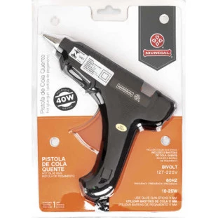 PISTOLA COLA QUENTE MUNDIAL 951 40W BIV