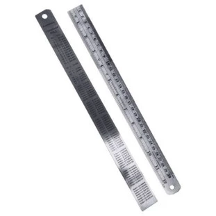 REGUA LANMAX DE ACO 30CM