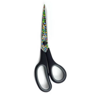 TESOURA CIRCULO COMFORT 8,5  EST10 PRETA