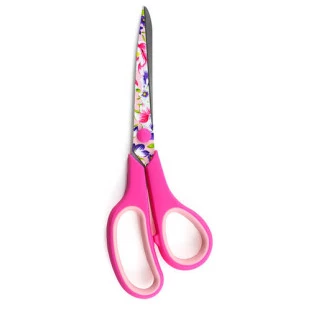 TESOURA CIRCULO COMFORT 8,5  EST50 ROSA