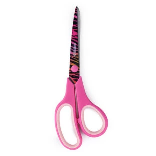 TESOURA CIRCULO COMFORT 8,5  EST60 ROSA