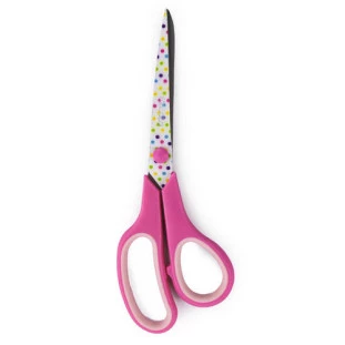 TESOURA CIRCULO COMFORT 8,5  EST80 ROSA