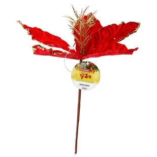 ENF.ART FLOR BICO PAPAG RENDA34CM ZC1563