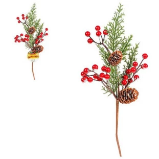ENF.ART GALHO PINHA CEREJA 31CM ZC1571
