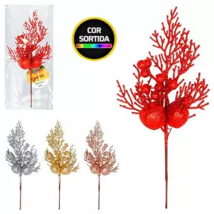 ENF.ART GALHO GLITTER DECOR 29CM ZCN2059