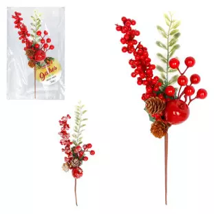 ENF.ART GALHO DECORADO 24CM ZCN2107