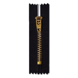 ZIPER CIRCULO METAL N.4 12CM C/10