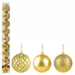 Bola Art Tb Diamante  5Cm Zc469 C/9 Cor Ouro