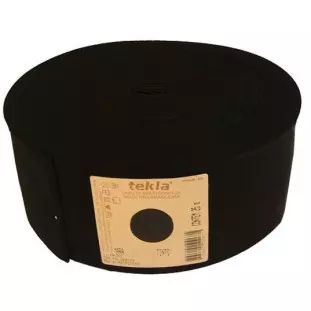 ELASTICO TEKLA MARA PRETO100 MM C/25M