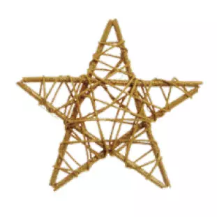 ENF.CROMUS 1212046 ESTRELA RATTAN 15CM