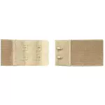 Fecho Marak 235 Tecido Elast C/12 Cor Champagne