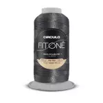 Fio Circulo Fitone 100G 90M Cor 8123 - Argento