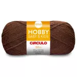 Fio Circulo Hobby Baby Kids 500G Cor 7569 - Brigadeiro
