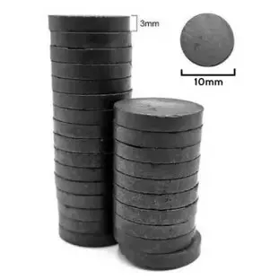 IMA ROMA UT-670 10X3MM PRETO C/100