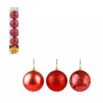 Bola Art Tb Jade  7Cm Zc504 C/5 Cor Vermelho