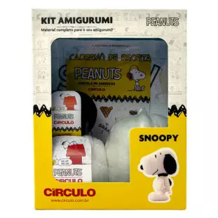 KIT CIRCULO AMIGURUMI PEANUTS1 SNOOPY