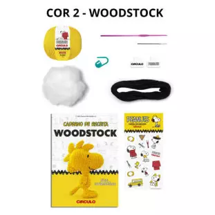 KIT CIRCULO AMIGURUMI PEANUTS2 WOODSTOCK