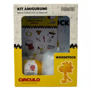 KIT CIRCULO AMIGURUMI PEANUTS2 WOODSTOCK