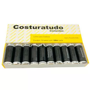 LINHA COSTURATEX COSTURATUDO 10X100M