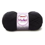 Fio Circulo Mollet 100G Cor 940 Preto