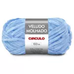 Fio Circulo Veludo Molhado 500G Cor 2927 Aquario
