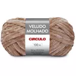 Fio Circulo Veludo Molhado 500G Cor 7712 Nude